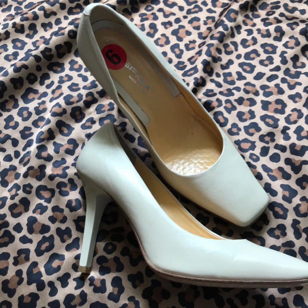 Work Square Toe Pumps - image 3